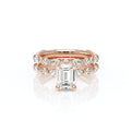 Verragio Halo Emerald Engagement Ring