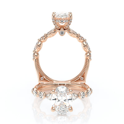 Verragio Halo Oval Engagement Ring