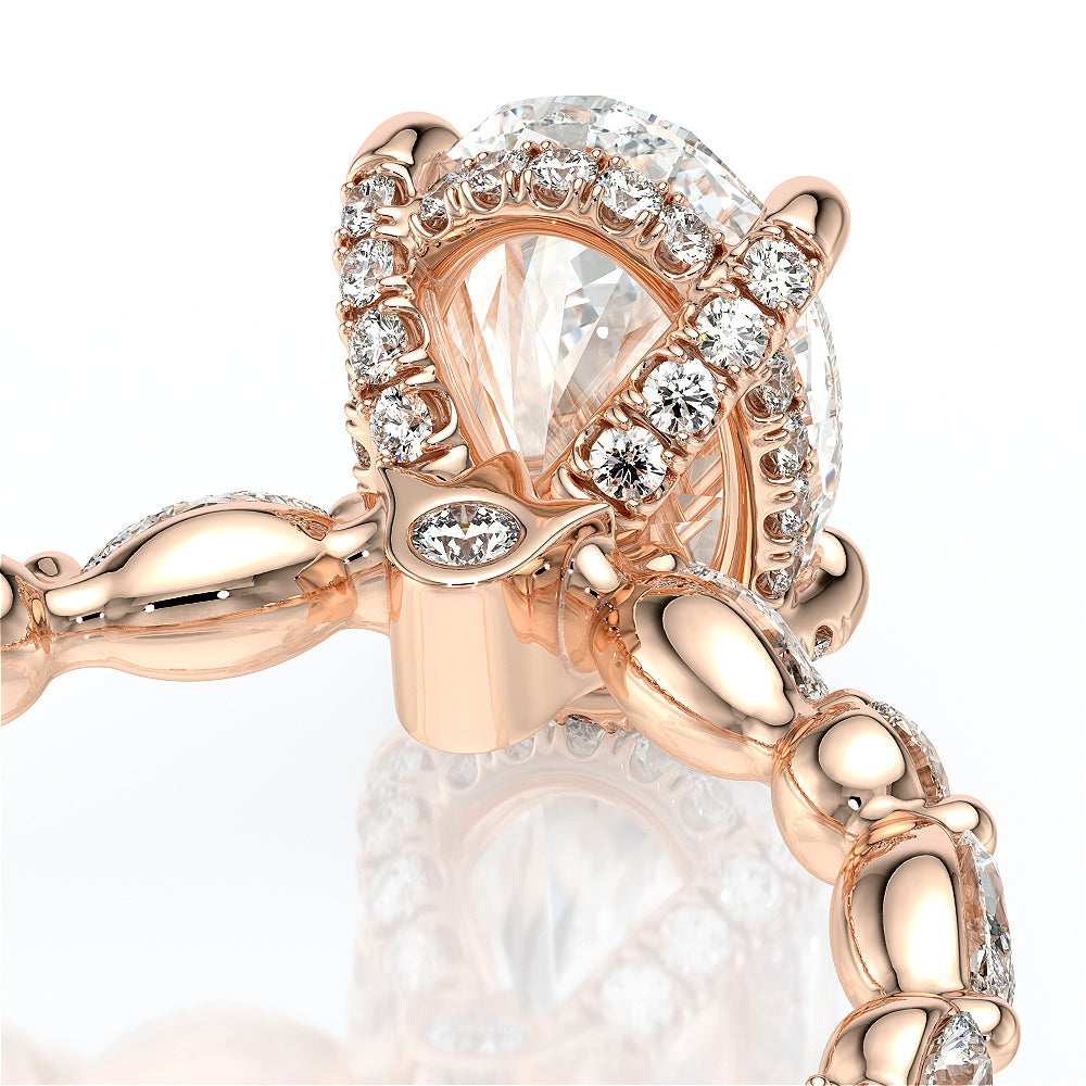 Verragio Halo Oval Engagement Ring