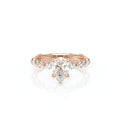 Verragio Halo Pear Engagement Ring