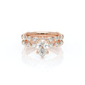 Vanguard-2202PS-14K Rose Gold Pear