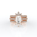 Vanguard-2203EM-18K Rose Gold Emerald