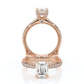 Verragio Halo Emerald Engagement Ring