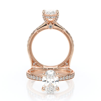 Verragio Halo Oval Engagement Ring