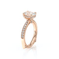 Vanguard-2203OV-18K Rose Gold Oval