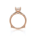 Vanguard-2203OV-14K Rose Gold Oval