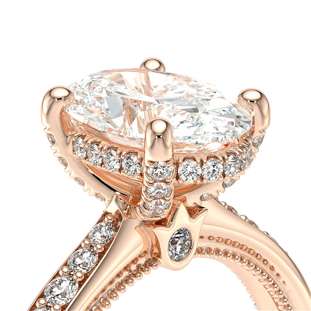 Verragio Halo Oval Engagement Ring