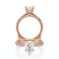 Verragio Halo Pear Engagement Ring