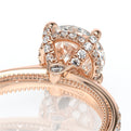 Vanguard-2203R-14K Rose Gold Round