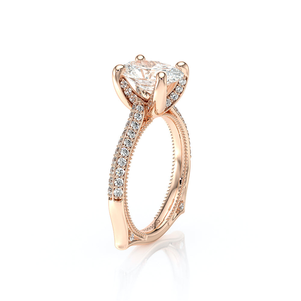 Vanguard-2204OV-14K Rose Gold Oval