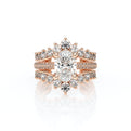 Vanguard-2204OV-14K Rose Gold Oval