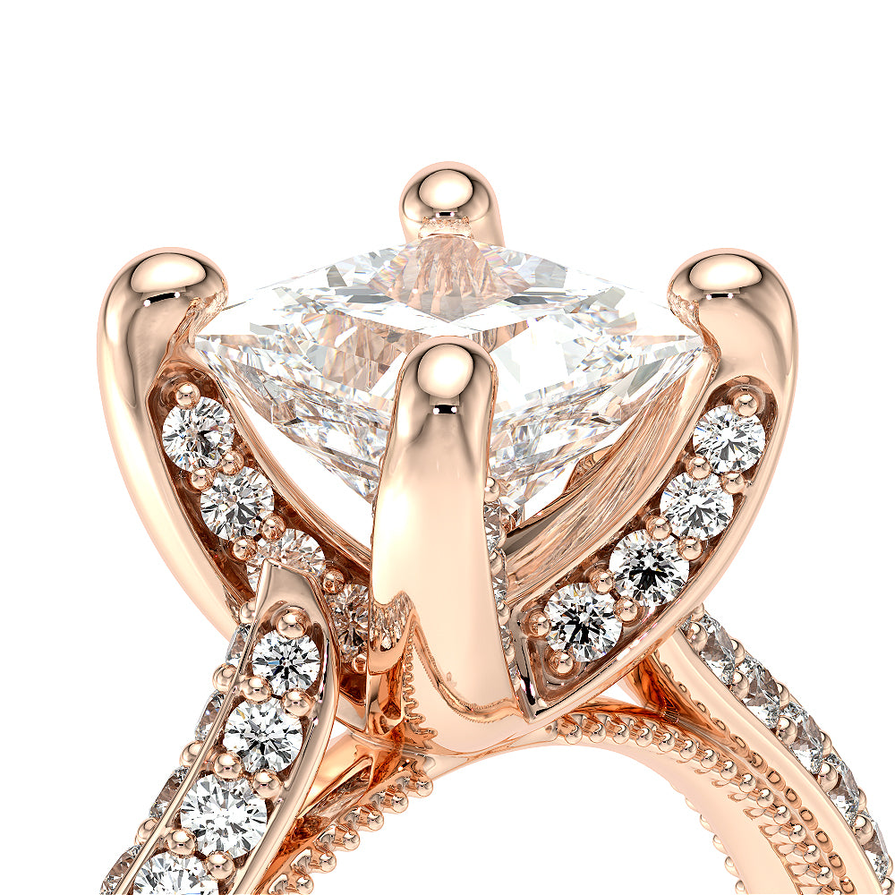 Vanguard-2204P-18K Rose Gold Princess