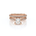 Vanguard-2204P-18K Rose Gold Princess