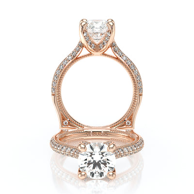 Verragio Halo Round Engagement Ring
