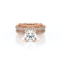 Vanguard-2204R-18K Rose Gold Round