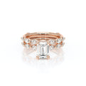 Vanguard-2205EM-18K Rose Gold Emerald