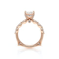 Vanguard-2205ov-18k Rose Gold Oval