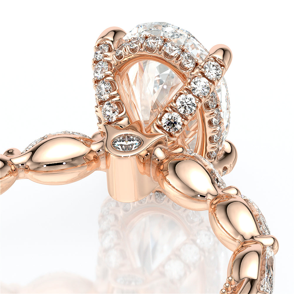 Verragio Halo Oval Engagement Ring