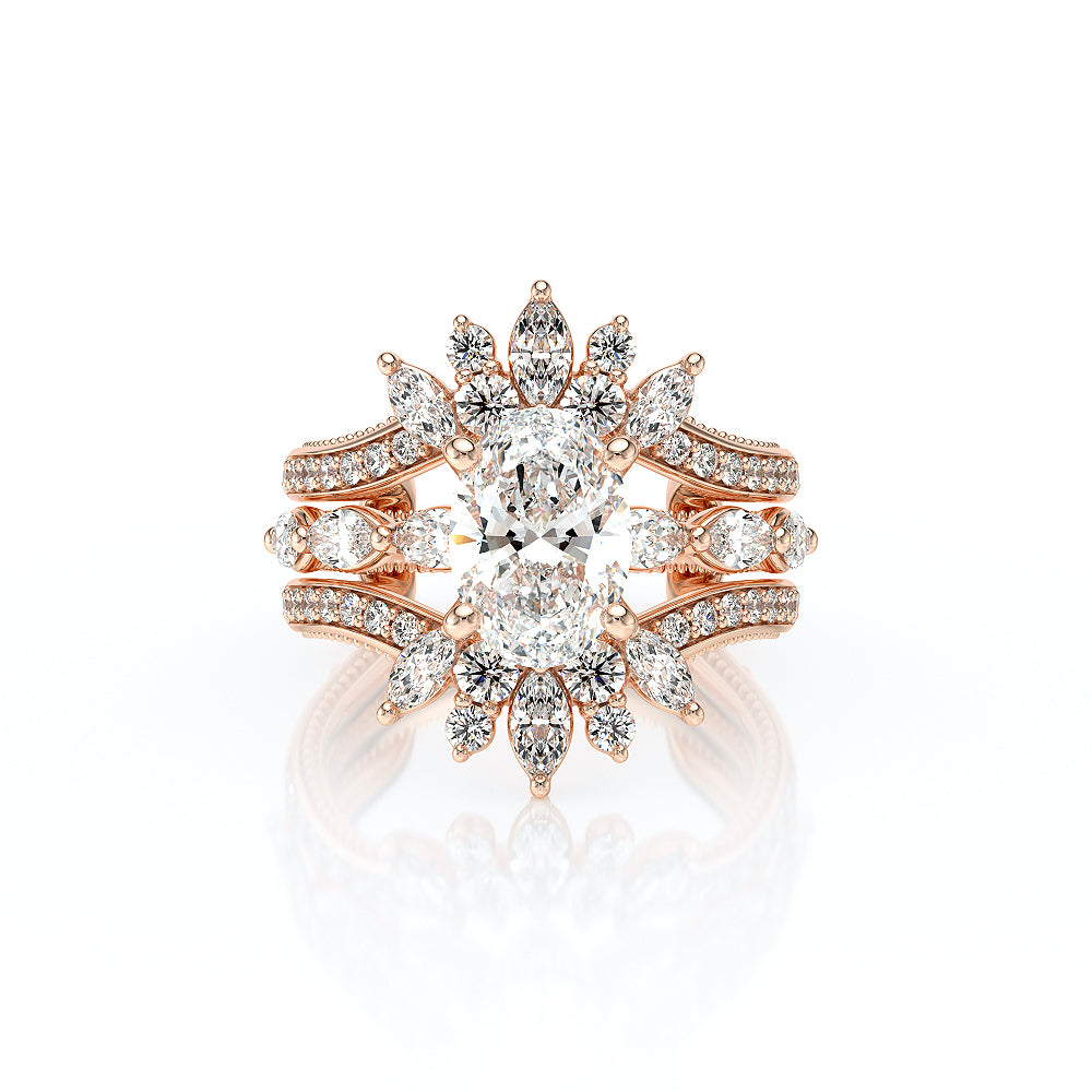 Vanguard-2205ov-18k Rose Gold Oval