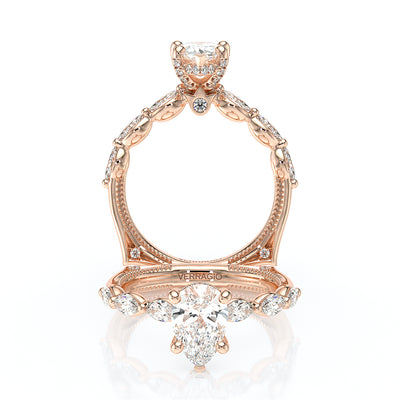 Verragio Halo Pear Engagement Ring