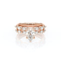 Vanguard-2205ps-14k Rose Gold Pear