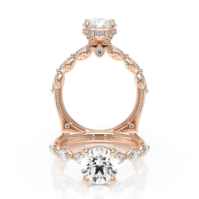 Verragio Halo Round Engagement Ring
