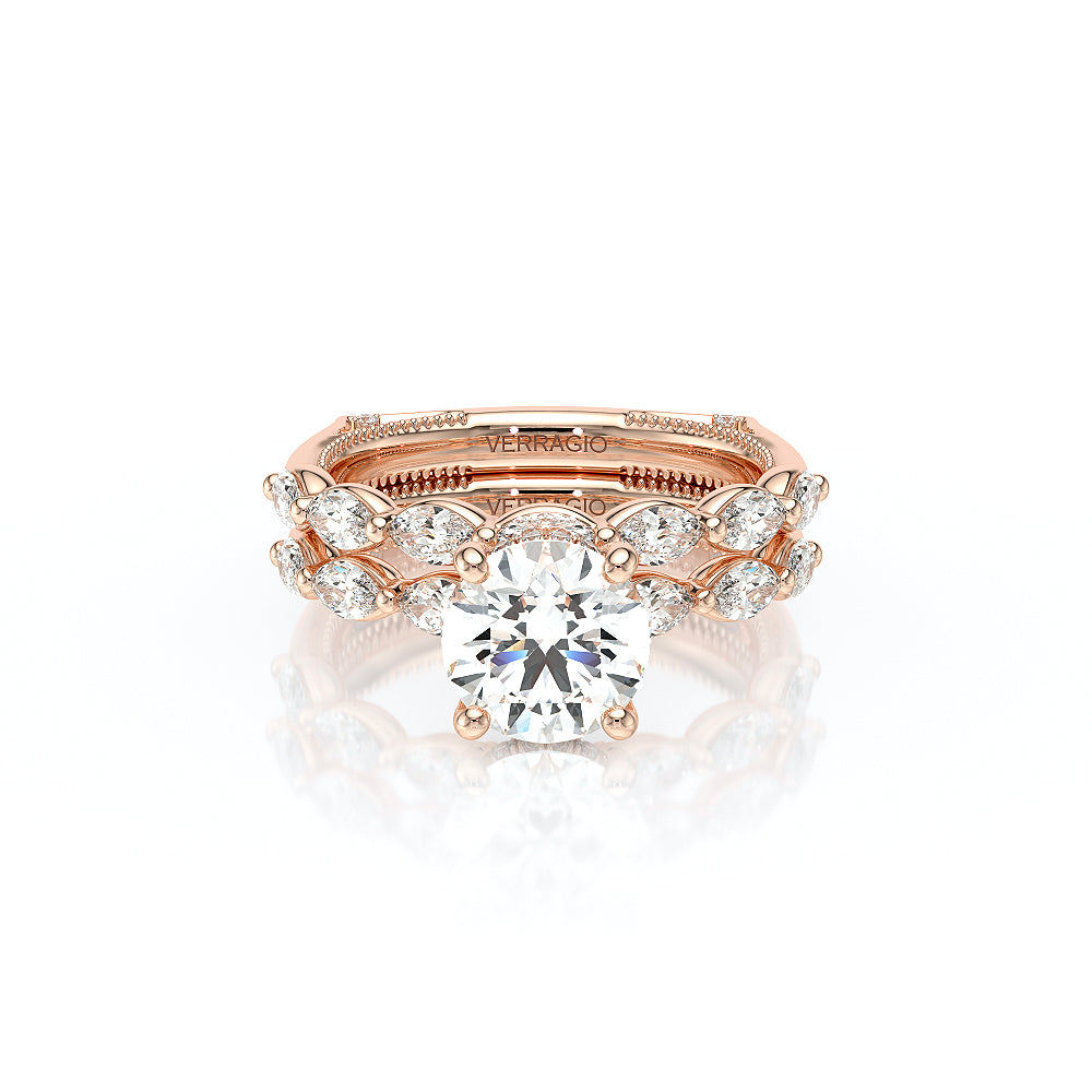 Verragio Halo Round Engagement Ring