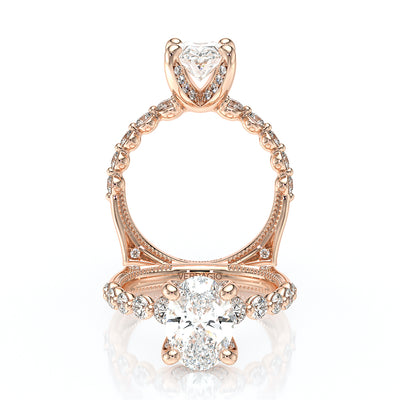 Verragio Halo Oval Engagement Ring