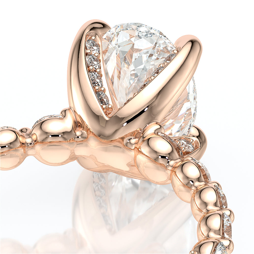 Vanguard-2206OV-18K Rose Gold Oval