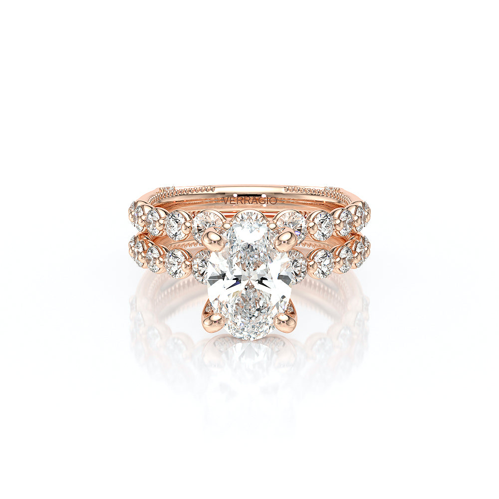Vanguard-2206OV-18K Rose Gold Oval