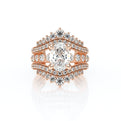 Vanguard-2206OV-14K Rose Gold Oval