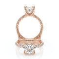 Verragio Halo Princess Engagement Ring