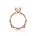Verragio Halo Princess Engagement Ring
