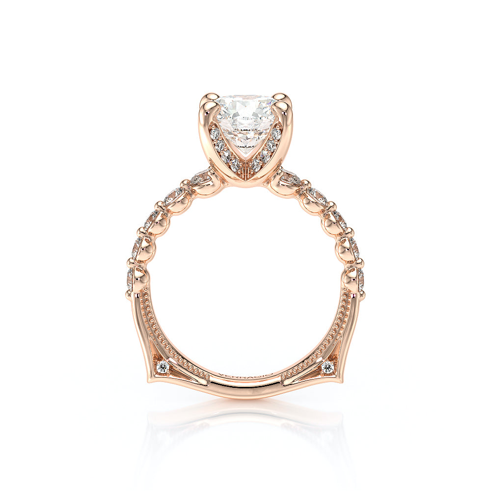 Verragio Halo Round Engagement Ring