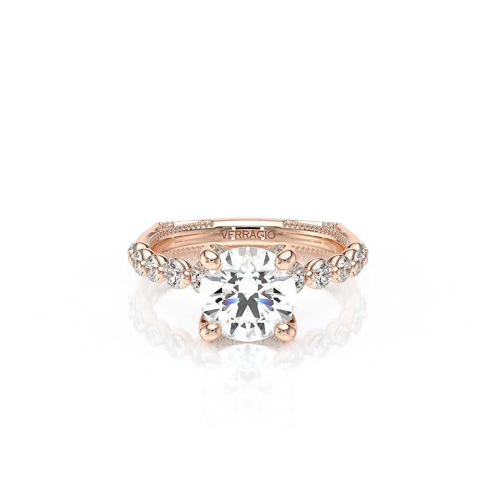 Verragio Halo Round Engagement Ring