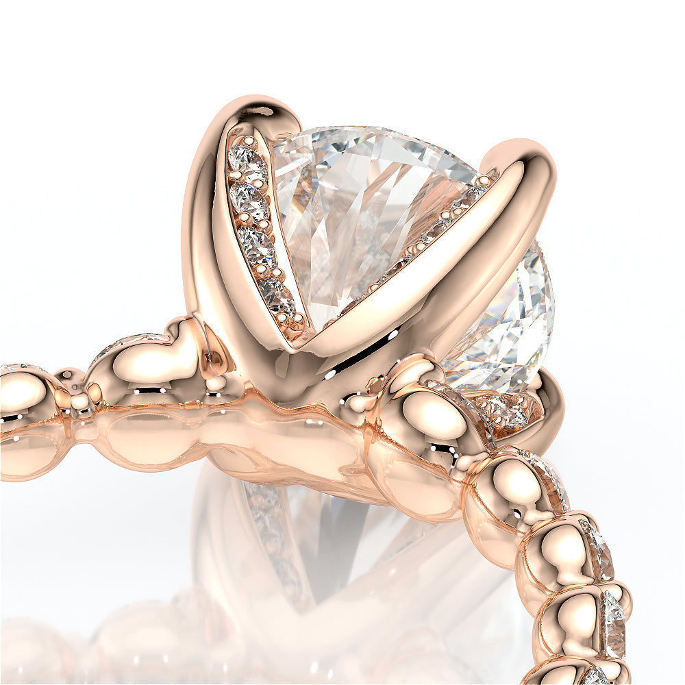 Vanguard-2206r-14k Rose Gold Round