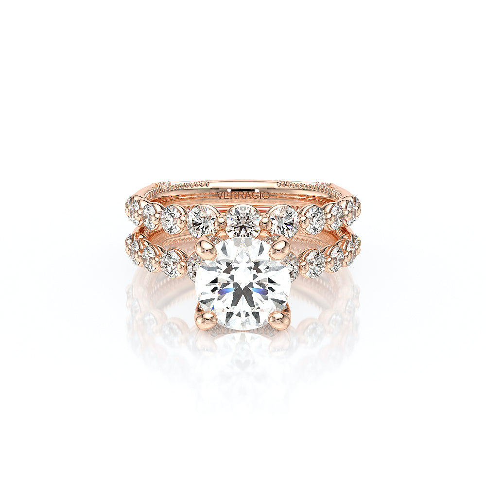 Verragio Halo Round Engagement Ring