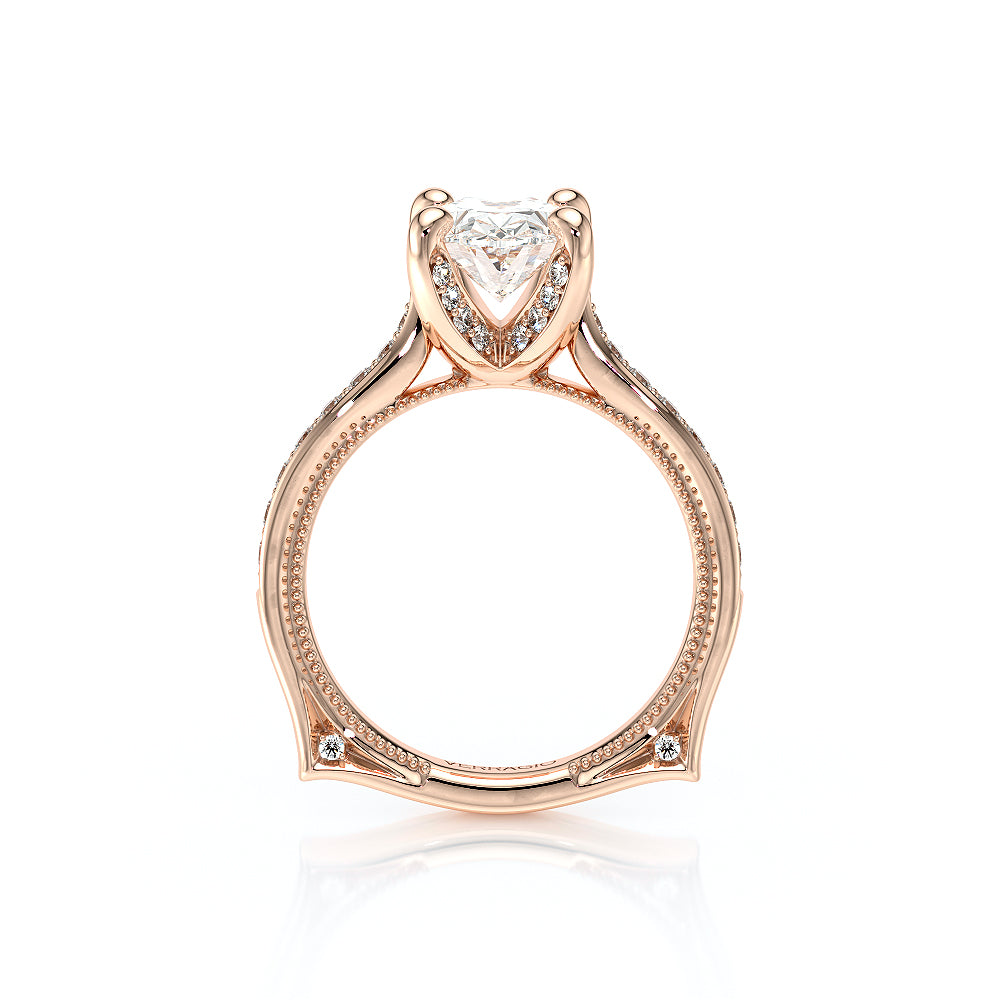 Verragio Halo Oval Engagement Ring