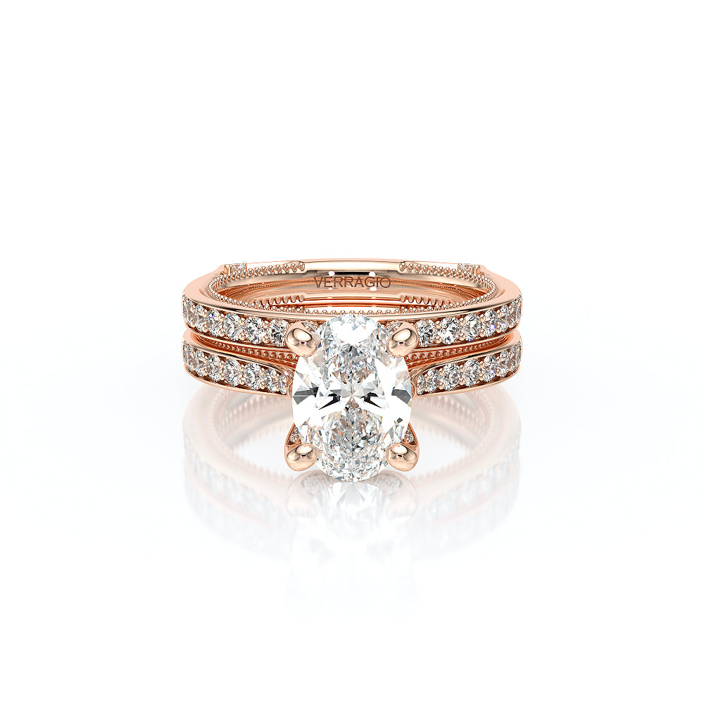 Verragio Halo Oval Engagement Ring
