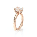 Vanguard-2207OV-S-18K Rose Gold Oval