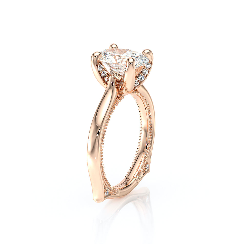 Vanguard-2207OV-S-18K Rose Gold Oval