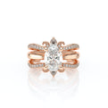 Vanguard-2207OV-S-18K Rose Gold Oval
