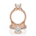 Verragio Halo Princess Engagement Ring