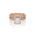 Verragio Halo Princess Engagement Ring