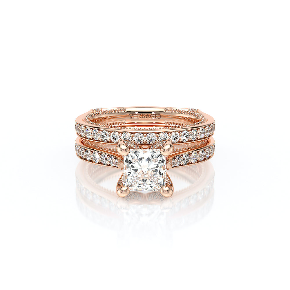 Verragio Halo Princess Engagement Ring
