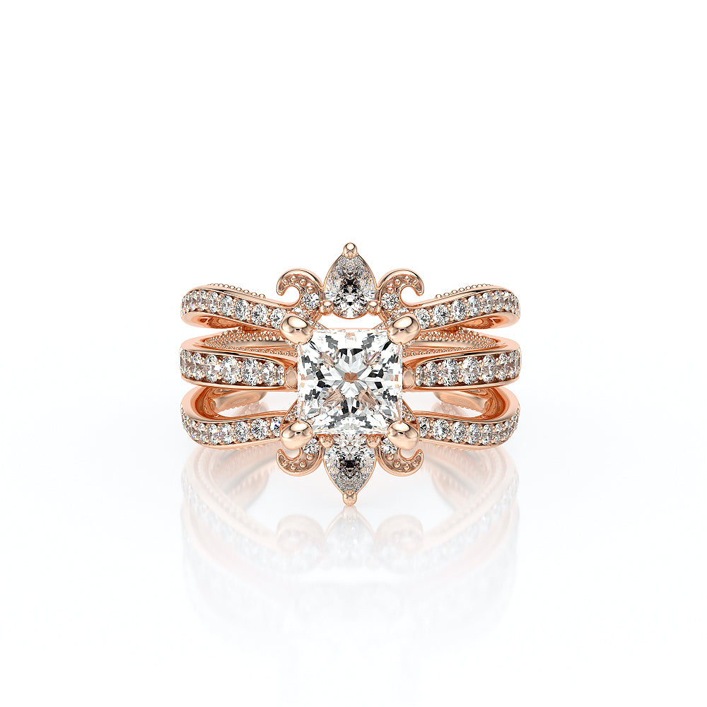 Vanguard-2207p-18k Rose Gold Princess