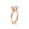 Verragio Halo Princess Engagement Ring