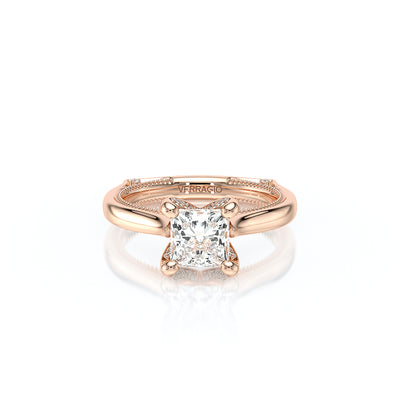 Vanguard-2207p-S-14k Rose Gold Princess