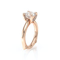 Vanguard-2207r-S-14k Rose Gold Round