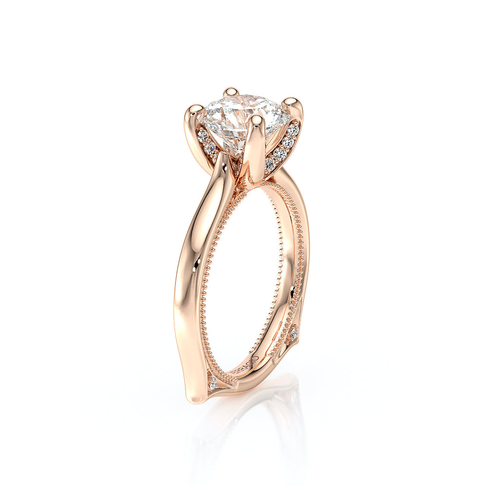 Verragio Halo Round Engagement Ring